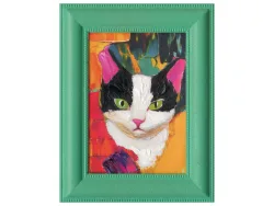 image LAND Gemälde Coloured Cat  | Schubiger Möbel