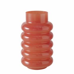 Boltze Vase Ribbo, Glas, Rosa  | Schubiger Möbel