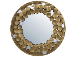 Kersten Spiegel Goldkreisel D: 70 cm Gelb | Schubiger Möbel