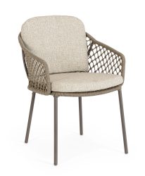Bizzotto Gartenstuhl Corina Beige | Schubiger Möbel
