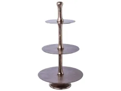 Gasper Etagere 3-Teilig, Anthrazit D: 95 cm  | Schubiger Möbel