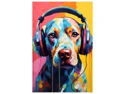 image LAND Acrylglasbild Doggy Sound  | Schubiger Möbel