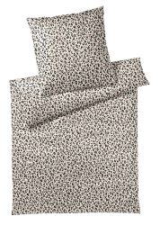 Elegante Bettwäsche Leolook Schwarz Sand  | Schubiger Möbel