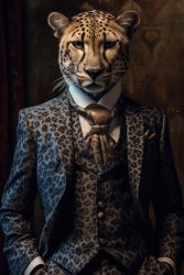 image LAND Canvas Stylish Cheetah  | Schubiger Möbel