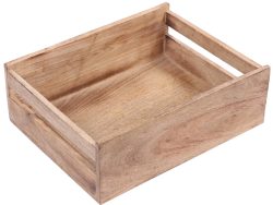 Decofinder Kiste Holz H: 12 cm  | Schubiger Möbel