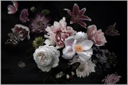 image LAND Bild mit Rahmen Hübsches Blütenbouquet  | Schubiger Möbel