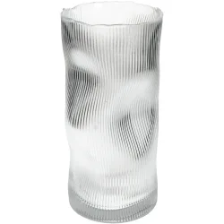 Kersten Vase Stripe, Glas H: 26 cm  | Schubiger Möbel