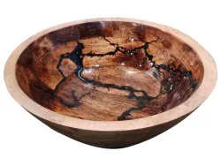 Decofinder Schale Holz D: 30 cm  | Schubiger Möbel