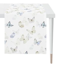 Apelt Läufer Papillon Hellblau B: 50 cm Blau | Schubiger Möbel