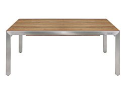 Blaser und Trösch Gartentisch Kubex B: 220cm Holzfarbig | Schubiger Möbel
