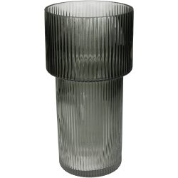 Kersten Vase Stripe, Glas H: 30 cm  | Schubiger Möbel