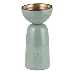 Gasper Kerzenständer Eleganza, Salbei H: 22 cm  | Schubiger Möbel