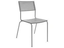 Schaffner Gartenstuhl Lamello Grau | Schubiger Möbel