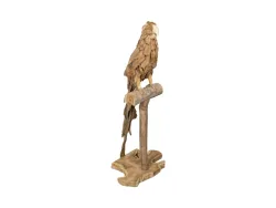 Decofinder Figur Papagei Aus Schwemmholz H: 120 cm  | Schubiger Möbel