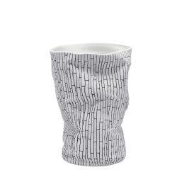 Edg Vase Deluxe Mosaik Porzellan H: 38 cm  | Schubiger Möbel