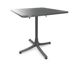 Schaffner Gartentisch Schaffhausen 70x70 cm Grau | Schubiger Möbel