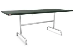 Schaffner Metall-Tisch Säntis Feuerverzinkt Grün | Schubiger Möbel