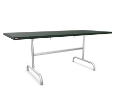 Schaffner Metall-Tisch Säntis Feuerverzinkt Grün | Schubiger Möbel