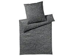 Elegante Bettwäsche Floral, Basalt Grau | Schubiger Möbel