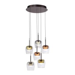 Ribaglob Pendellampe Metal Aura  | Schubiger Möbel