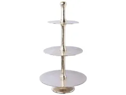 Gasper Etagere Aluminium, Silver H: 95 cm  | Schubiger Möbel