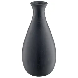 Gasper Vase Lepuro Aluminium, Steingrau  | Schubiger Möbel