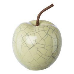 Gasper Objekt Apfel Keramik, Hellgrün D: 7 cm  | Schubiger Möbel