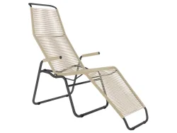 Schaffner Spaghetti-Liege Brissago Beige | Schubiger Möbel