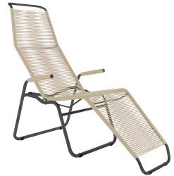 Schaffner Spaghetti-Liege Brissago Beige | Schubiger Möbel