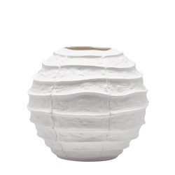 Edg Vase Deluxe Righe Porzellan H: 33 cm  | Schubiger Möbel