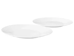 Joop Speiseteller Set à 2 Stk Faded Cornflower, Weiss Auf Weiss Weiss | Schubiger Möbel