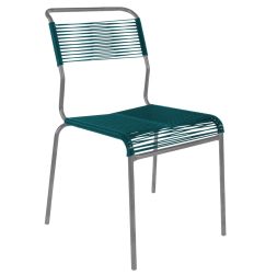 Schaffner Spaghetti-Stuhl Säntis Blau | Schubiger Möbel