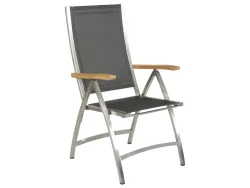 Blaser und Trösch Gartensessel Pontiac Argenta Grau | Schubiger Möbel
