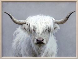 image LAND Gemälde Fluffy Longhorn  | Schubiger Möbel