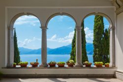 image LAND Alubild Wunderschöner Ausblick Auf Den See  | Schubiger Möbel