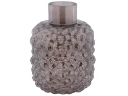 Decofinder Vase Glas Schwarz D: 18 cm  | Schubiger Möbel