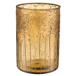 Gasper Windlicht Glas, Senf  | Schubiger Möbel