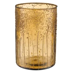 Gasper Windlicht Glas, Senf  | Schubiger Möbel