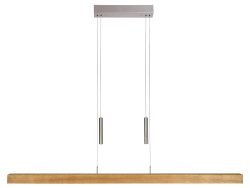 HerzBlut Balkenlampe Leana Eiche B: 121cm Beige | Schubiger Möbel