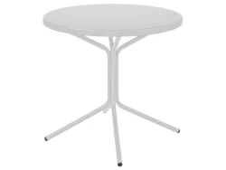 Schaffner Metall-Bistrotisch Pix Rund Weiss | Schubiger Möbel