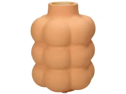 Kersten Vase Peach Matt H: 17 cm  | Schubiger Möbel