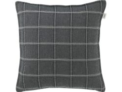 Stoeckel & Grimmler Kissenhülle Delight Anthrazit 45x45 cm  | Schubiger Möbel