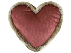 Stoeckel & Grimmler Kissen Sweatheart, 35x33 cm Von Aigner Rot | Schubiger Möbel