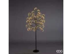 Edg Weihnachtsbaum Schwarz Auf Fuss 1568 Led H: 180 cm  | Schubiger Möbel