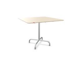 Schaffner Metall-Tisch Rigi Quadratisch Feuerverzinkt Beige | Schubiger Möbel