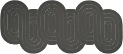 Sander AG Tischläufer Elegance Grafit B: 50 cm  | Schubiger Möbel