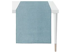 Apelt Läufer Stone Blau B: 45 cm Blau | Schubiger Möbel