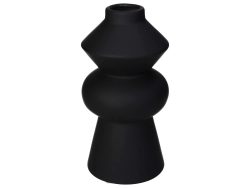 Manor - Vase, H20CM,Ø10CM, Black
