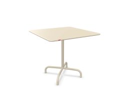 Schaffner Metall-Tisch Rigi Quadratisch Beige | Schubiger Möbel