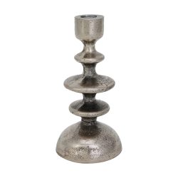 Decofinder Kerzenständer Zofingen, Antique Silber  | Schubiger Möbel
